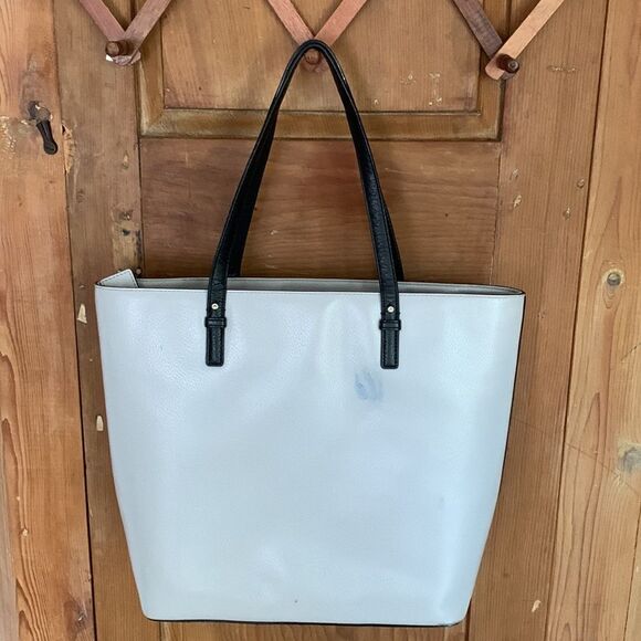 Kate Spade Grant Street black/gray colorblock Sadie tote bag - Picture 7 of 15